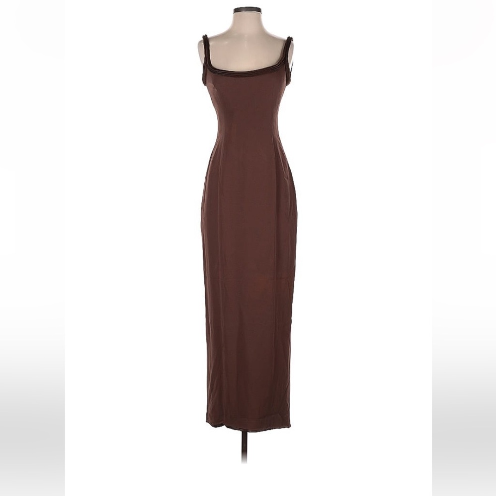 Catherine Walker Brown Maxi Dress